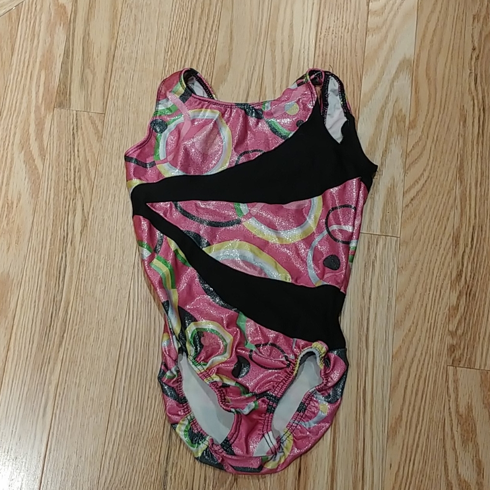 Girls adorable gymnastics or dance outfit